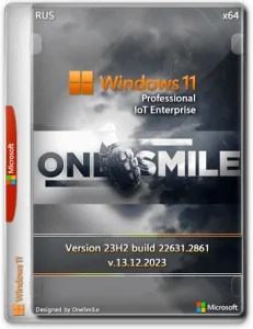 Windows 11 x64 Rus by OneSmiLe [22631.3593]