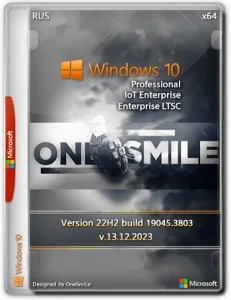 Windows 10 x64 Rus by OneSmiLe [19045.4529]