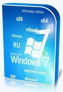 Microsoft® Windows® 7 Ultimate Ru x86/x64 nBook IE11 by OVGorskiy 06.2024 1DVD
