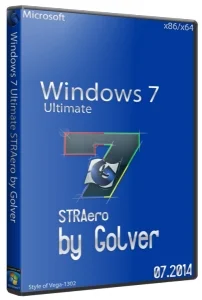 Windows 7 Ultimate STRAero by Golver 07.2014 (x86/x64) (2014) [RUS]